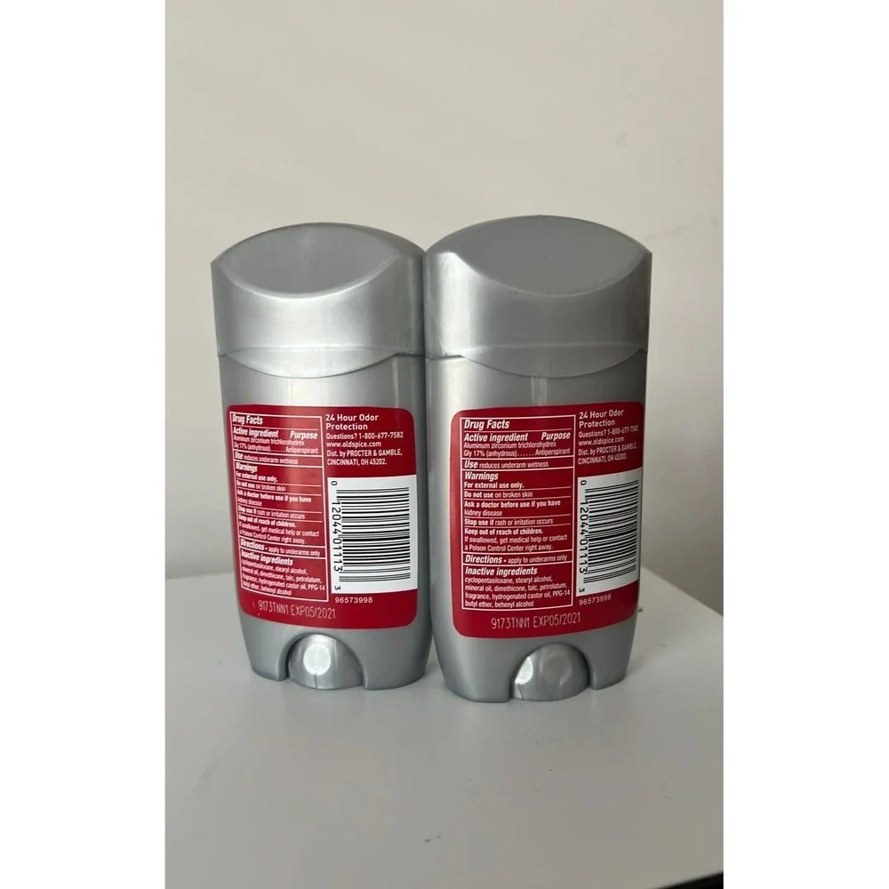 2 x Old Spice Red Zone Anti-Perspirant Deodorant Solid Swagger 2.60 oz Exp 05/21